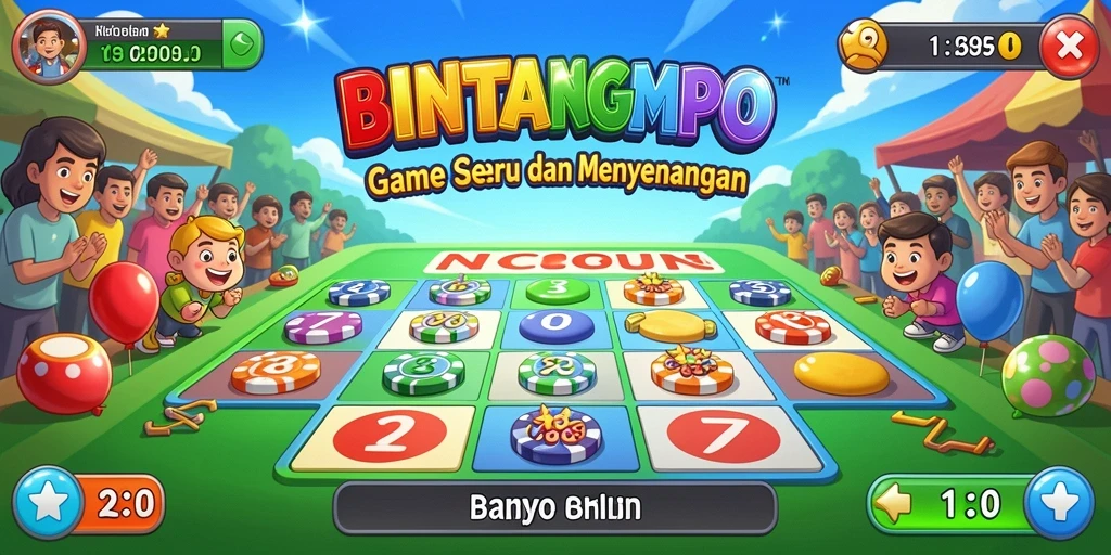 Tampilan seru gameplay Bingo di BINTANGMPO.