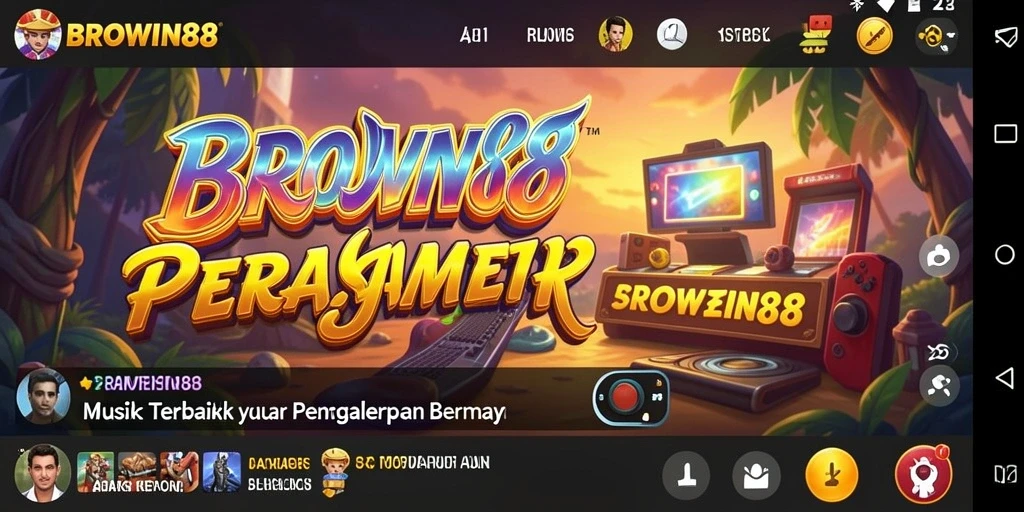 Tampilan gameplay BROWIN88 yang seru dan interaktif.