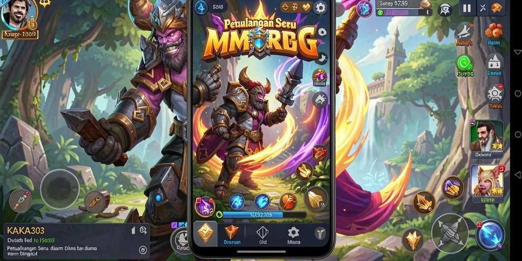 Tampilan gameplay KAKA303 yang memukau dengan aksi mendebarkan.
