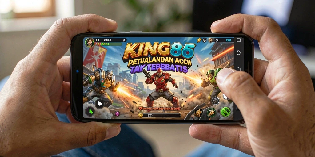 Tampilan gameplay KING88 yang menantang dan memukau.