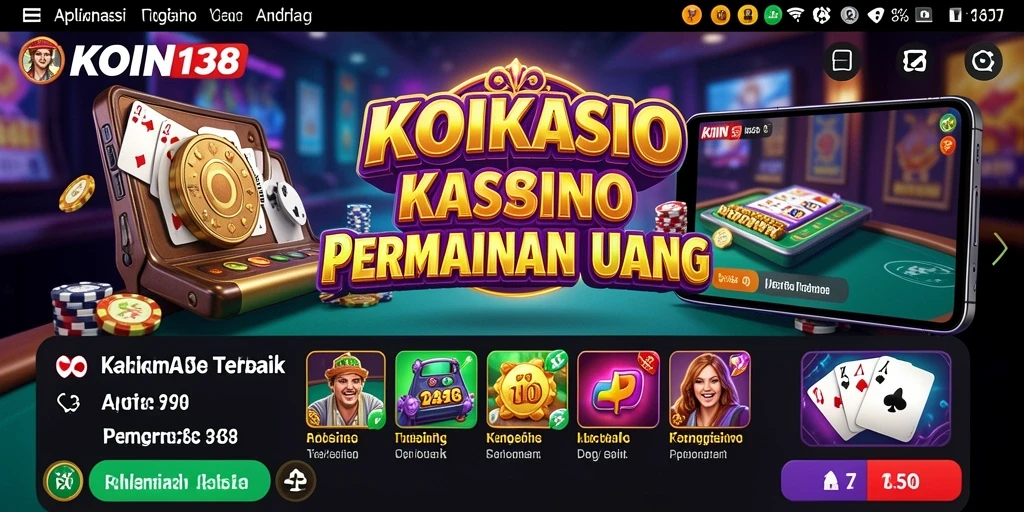 Tampilan gameplay kasino yang menarik di KOIN138.