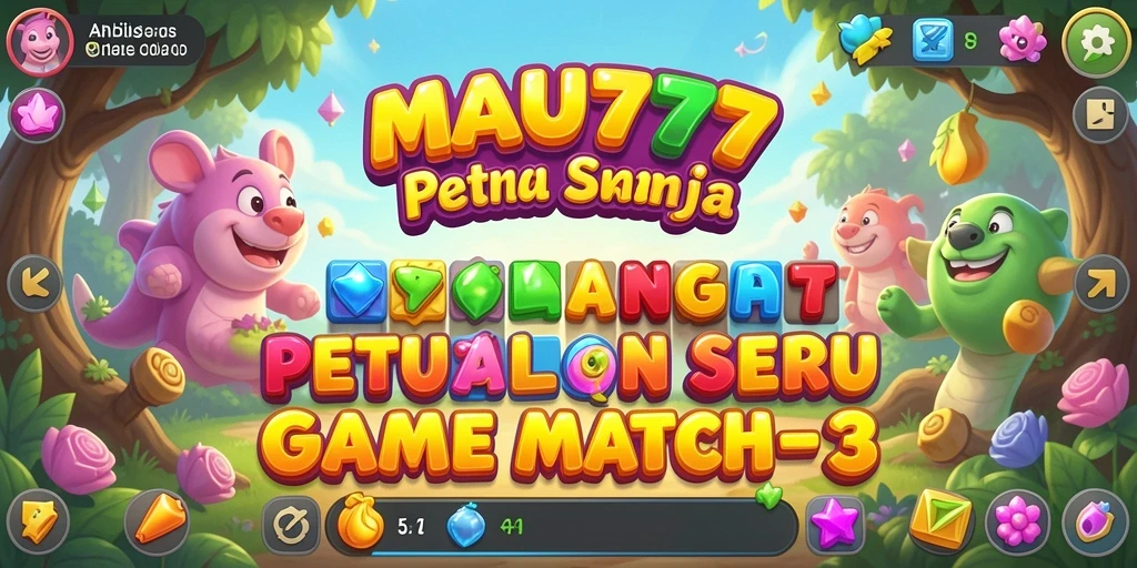Tampilan gameplay seru dan menarik dari MAU777 dalam kategori Match-3.