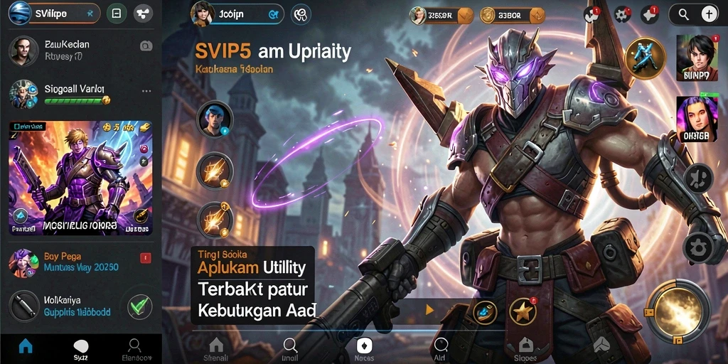 Menampilkan antarmuka pengguna SVIP5 yang intuitif dan berguna.